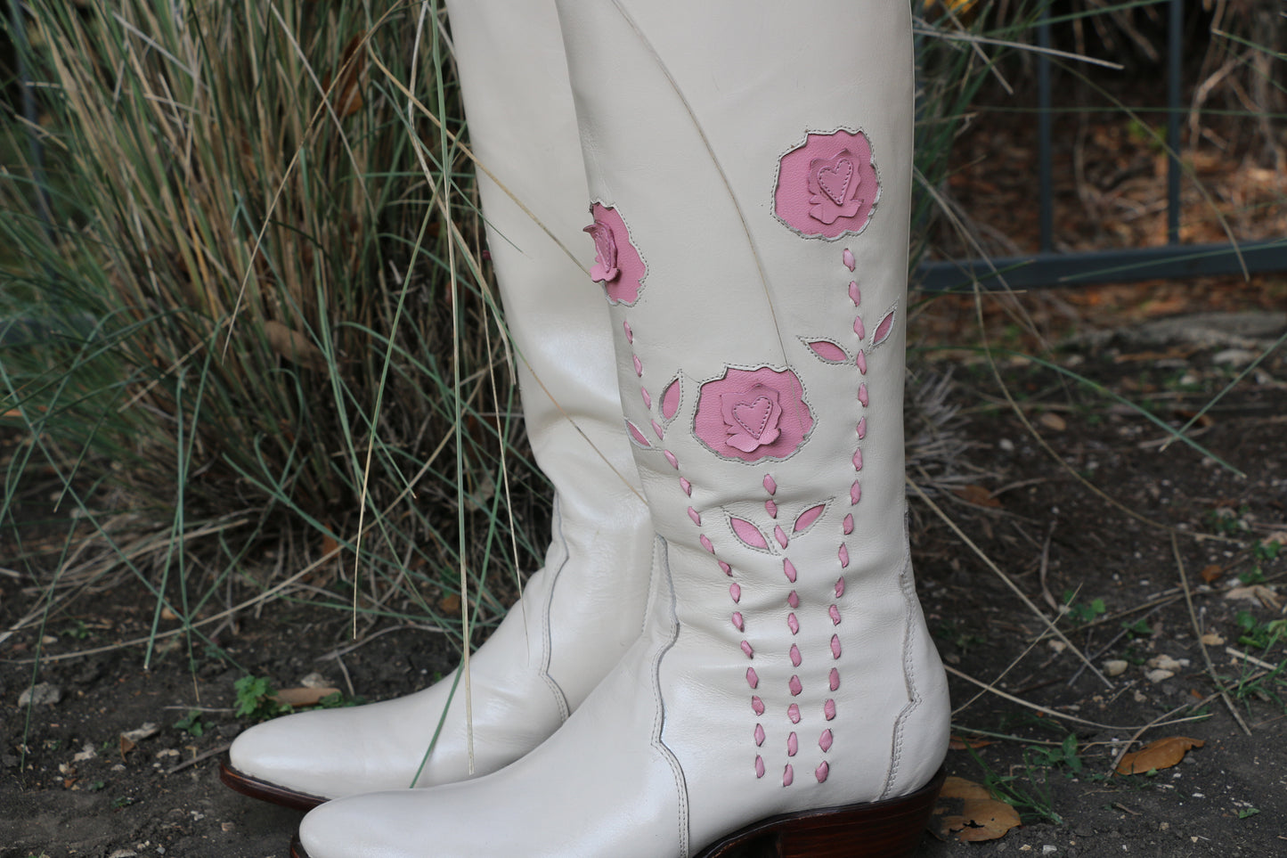 Tall Flower Booots SHOES Mario Garcia