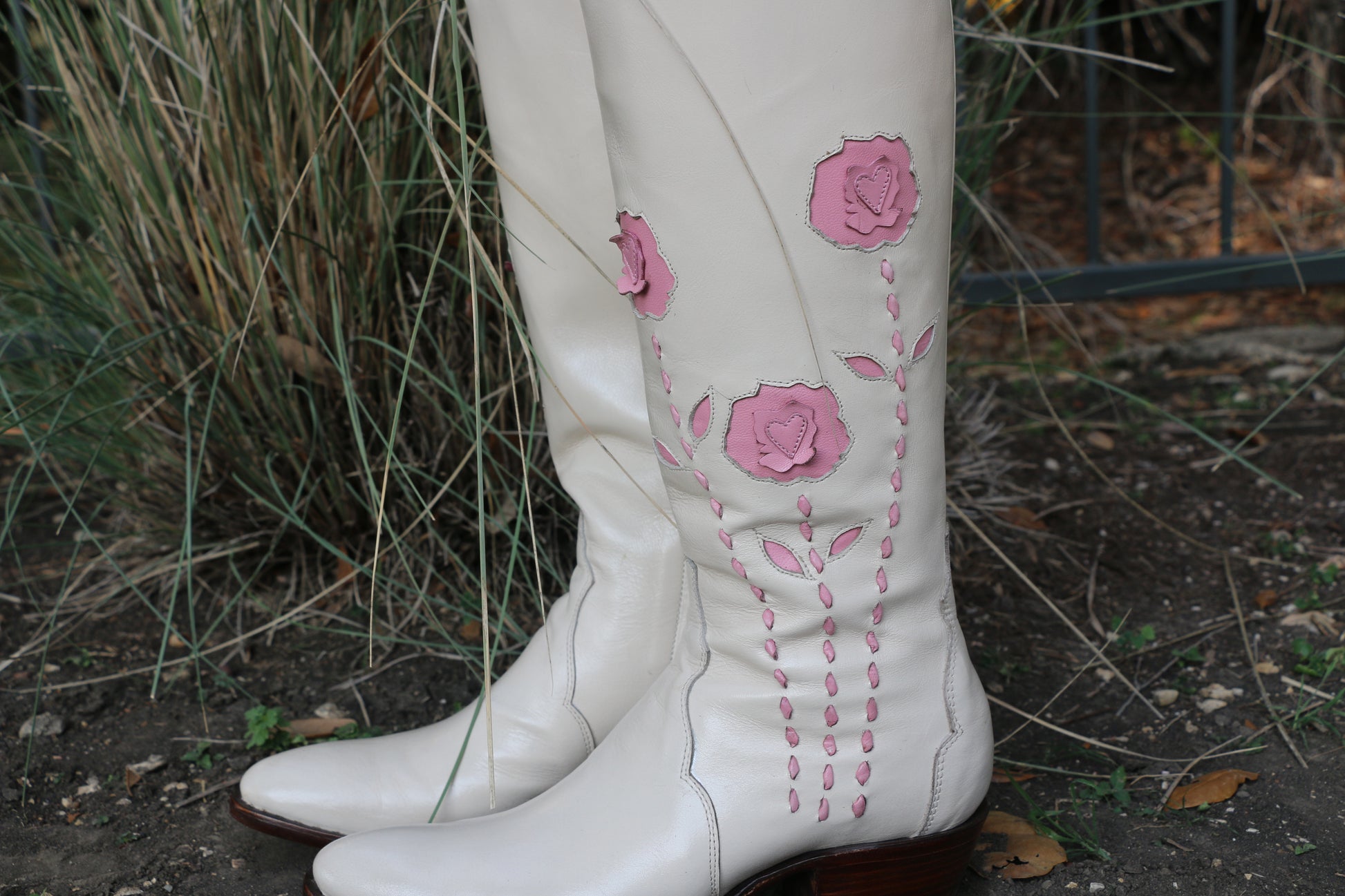 Tall Flower Booots SHOES Mario Garcia