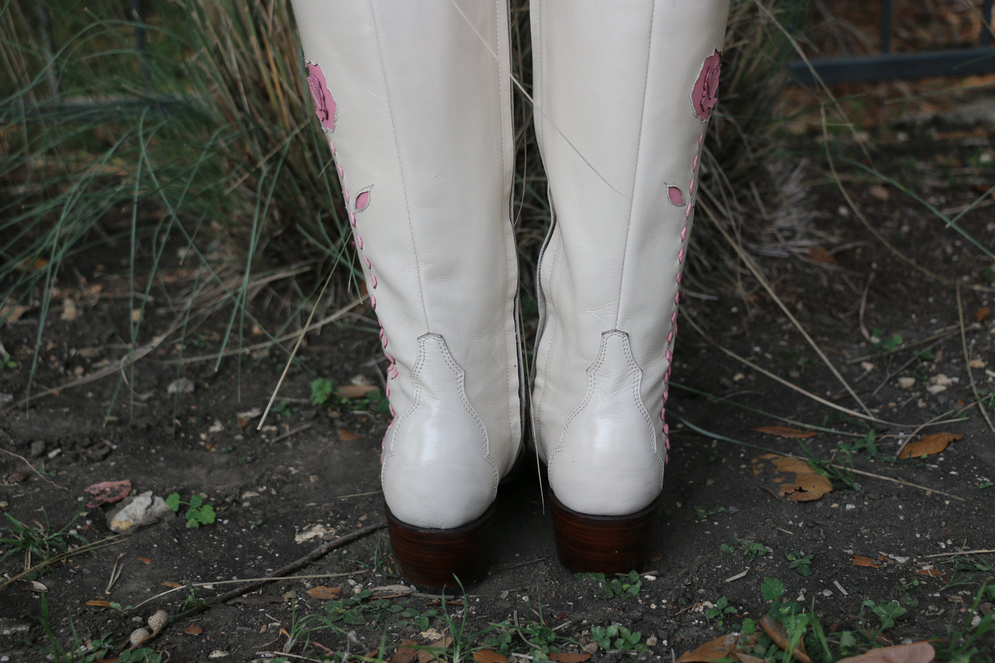 Tall Flower Booots SHOES Mario Garcia