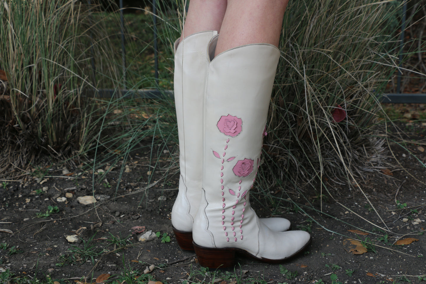 Tall Flower Booots SHOES Mario Garcia