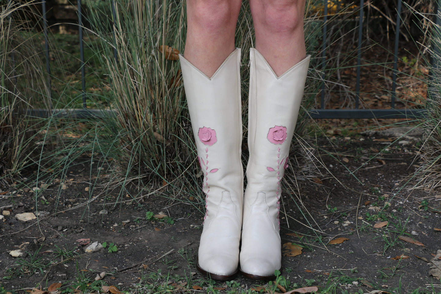 Tall Flower Booots SHOES Mario Garcia