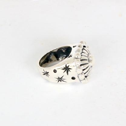 Beaded Cross Ring Rings Dian Malouf
