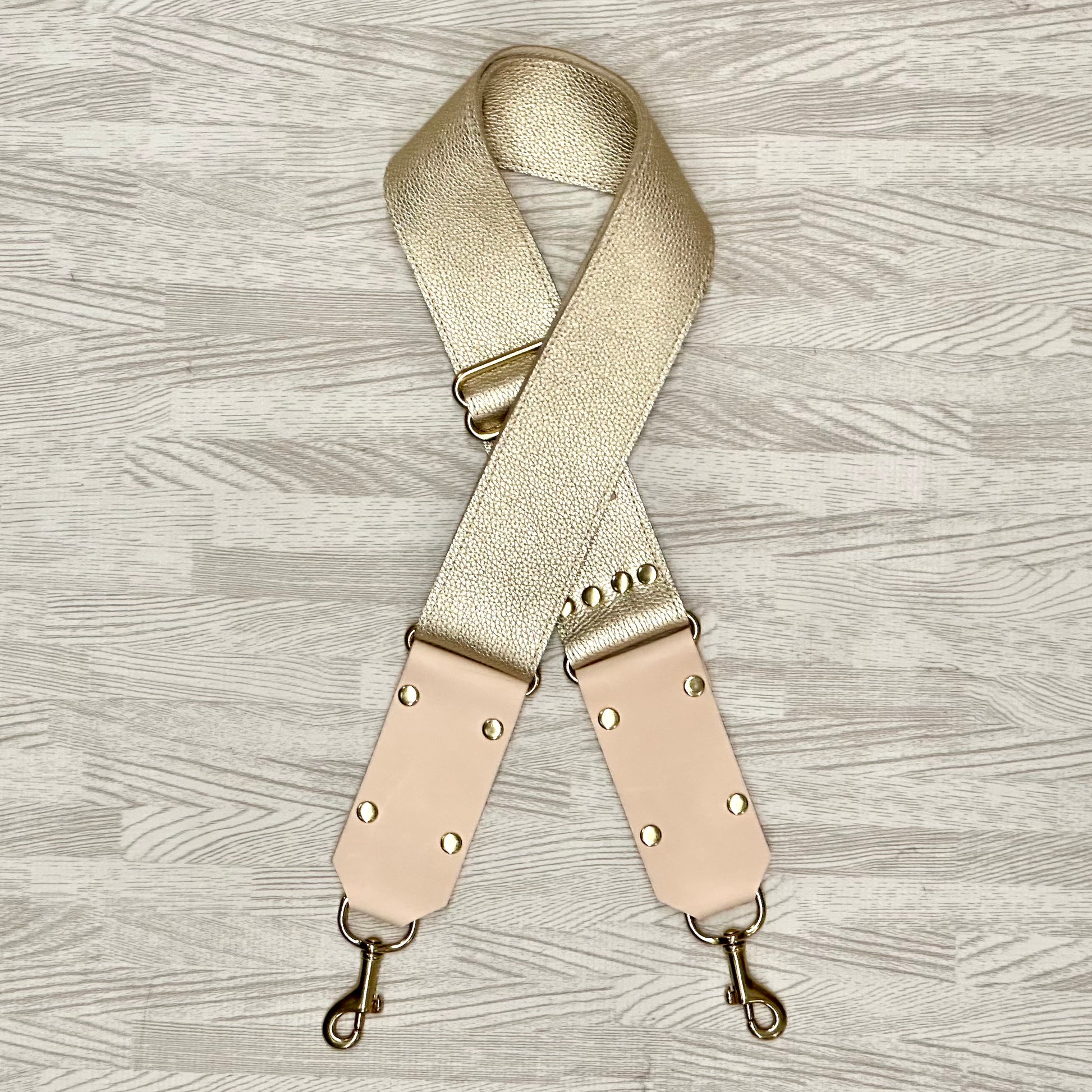 Wide All Leather Strap Gold – Trends Traditions Boutique