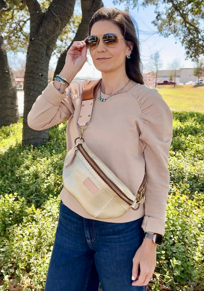 Better Than A Fanny Pack -  Metallic (Pouch Only)