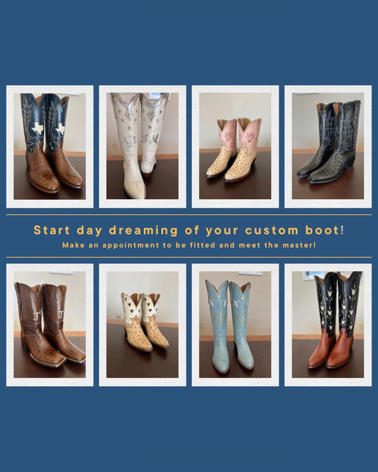 Custom Boot Appointment Trends & Traditions Boutique