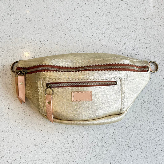 Large Sling - Gold (Pouch Only) Fanny Packs Indigo Laine