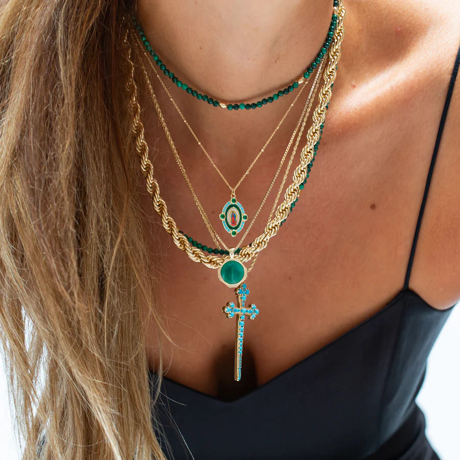 Seafoam Sofia Pendant Necklace