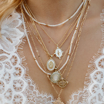 Holy Mother Mary Necklace