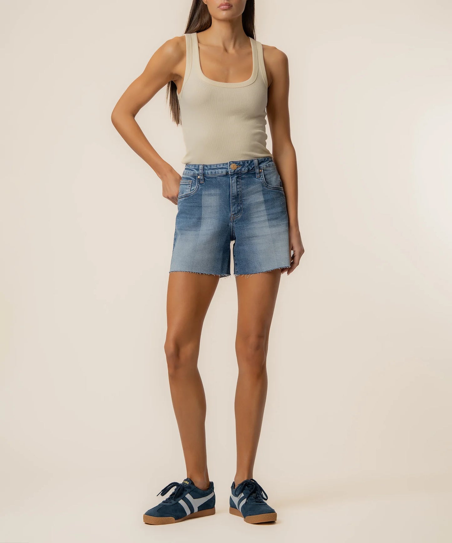 Jane High Rise Long Short Trends & Traditions Boutique
