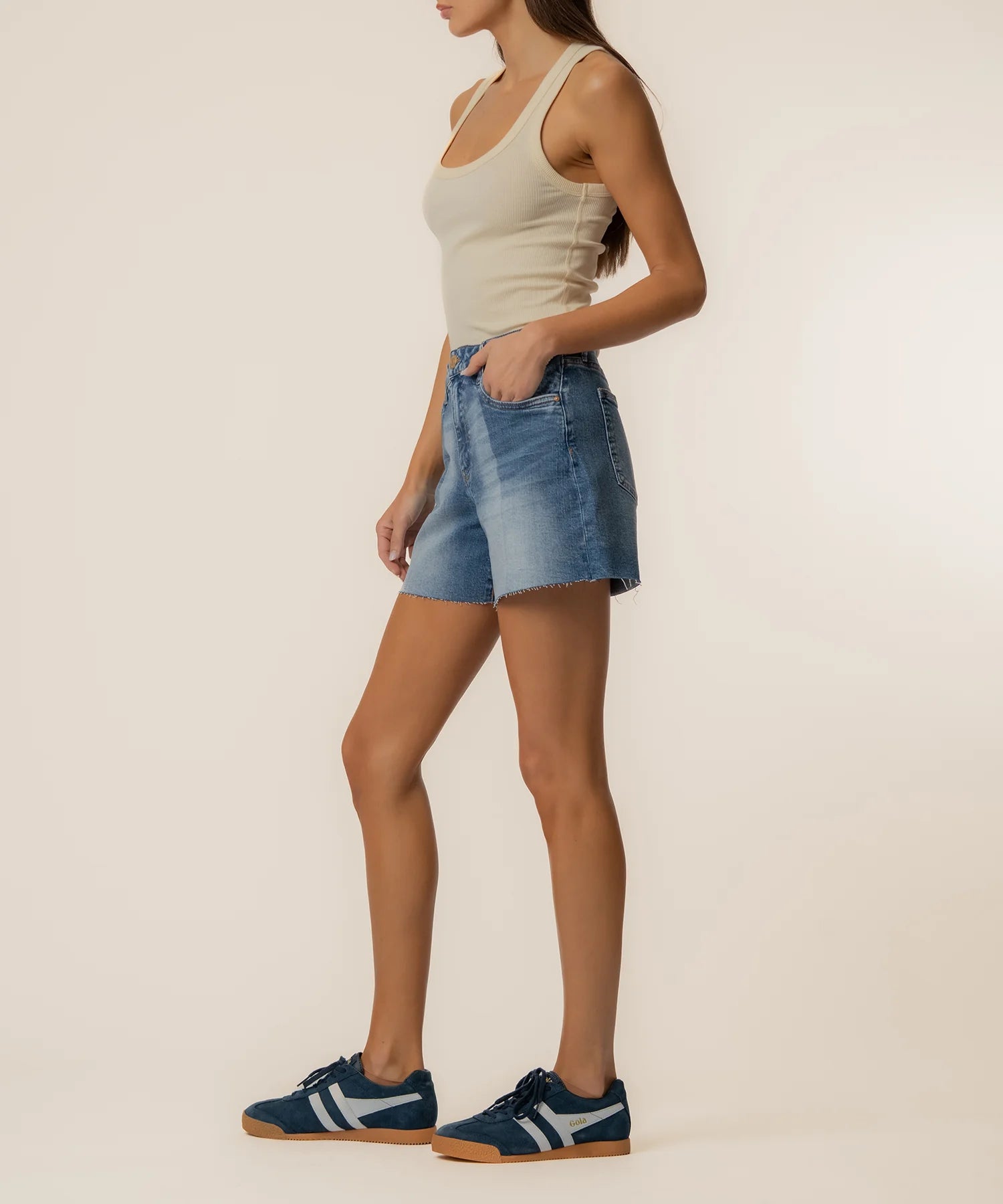 Jane High Rise Long Short Trends & Traditions Boutique