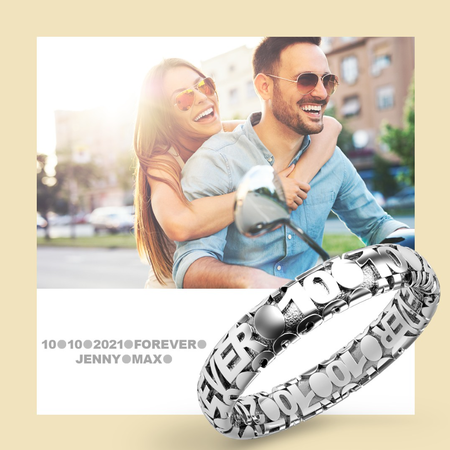 REQUEST A MOCK UP - Characters Ring 5.0 Rings Luis & Freya   