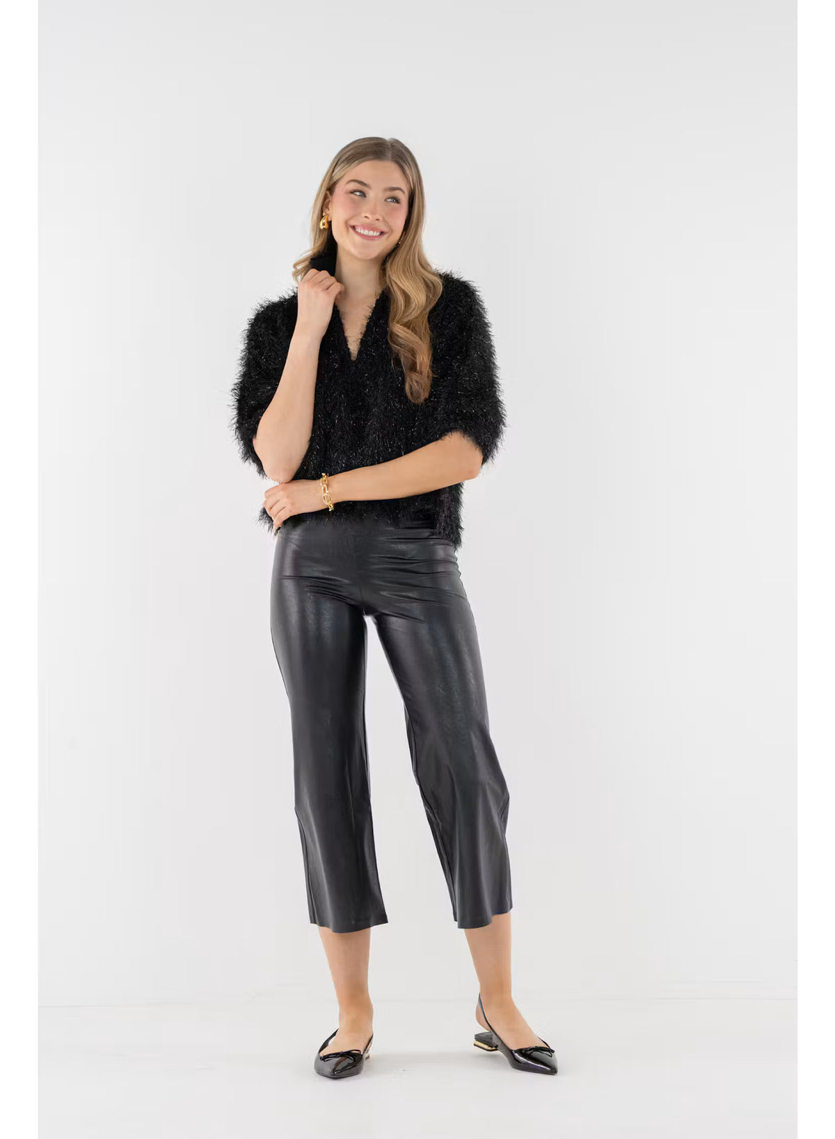 Estelle Top - Black Tie