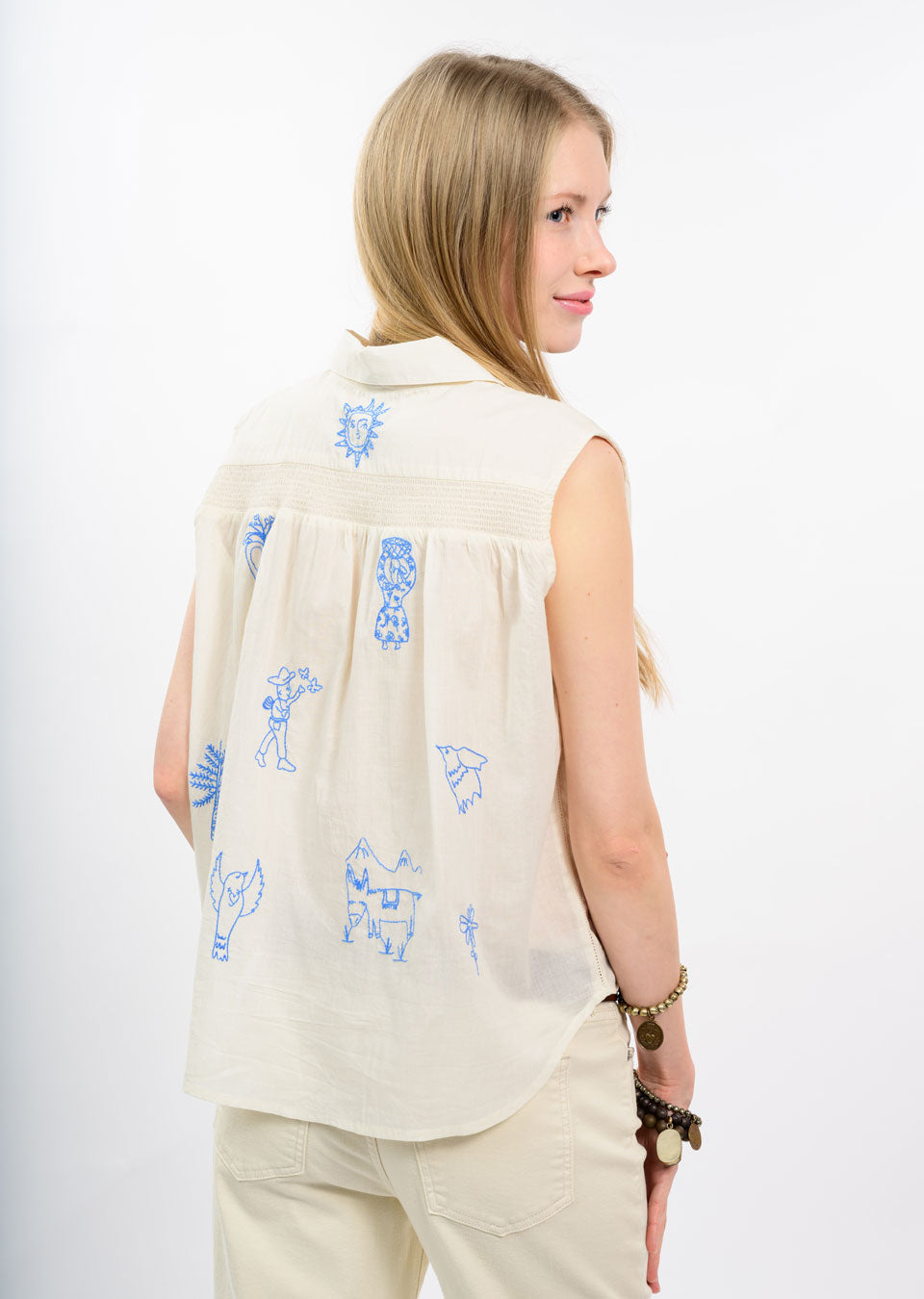 Milagro Sleeveless Top TOP SISTER MARY