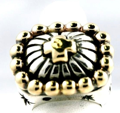 Beaded Cross Ring Rings Dian Malouf Max Gold 5