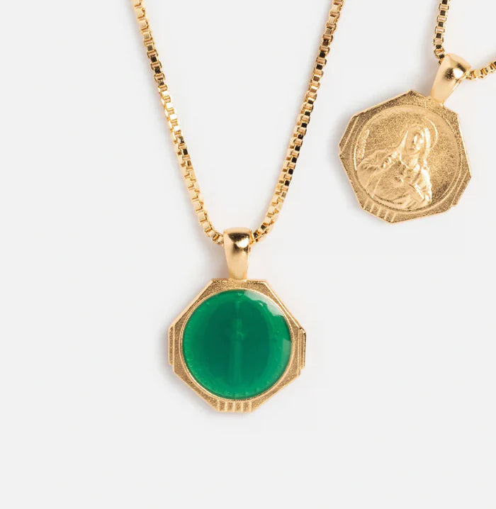 Seafoam Sofia Pendant Necklace