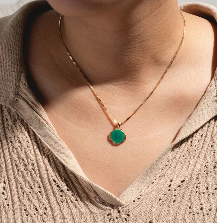 Seafoam Sofia Pendant Necklace