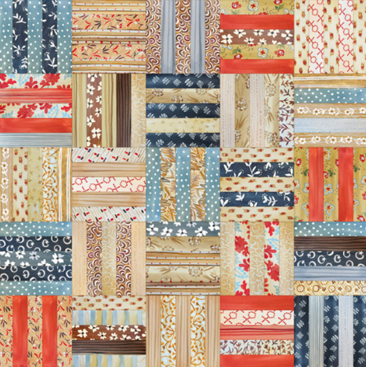 Log Cabin - Scarf Bandana Scarves xoxo