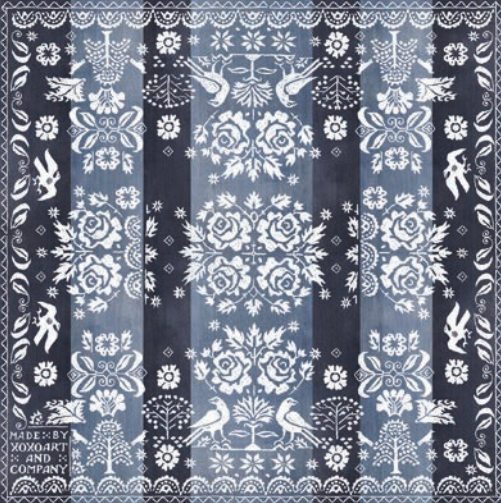 Woven Coverlet - Scarf Bandana WRAPS&SCARVES XOXOart & Co.