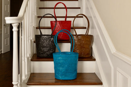 Pilar Hand-Tooled Leather Purse Purse Hide and Chic Green