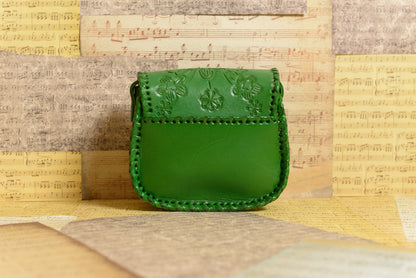 Camila Hand-Tooled Leather Crossbody Crossbodies Hide and Chic   