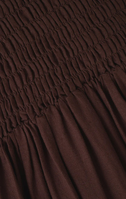 Juniper Maxi Dress - Chocolate Cherry Dress Z Supply
