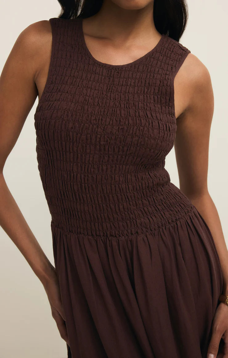 Juniper Maxi Dress - Chocolate Cherry Dress Z Supply