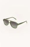 Z Supply Good Time Sunglasses - Forest/Gradient