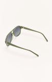 Z Supply Good Time Sunglasses - Forest/Gradient