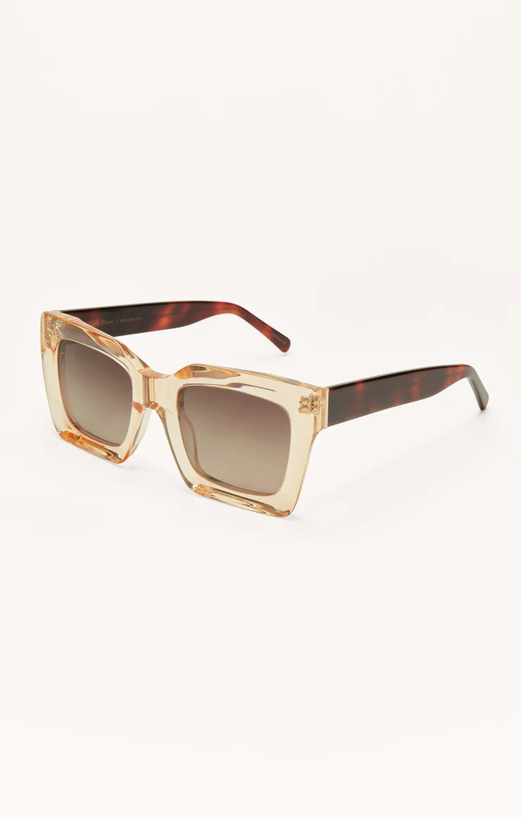 Z Supply Early Riser Sunglasses - Champagne/Gradient sunglasses Z-Supply   