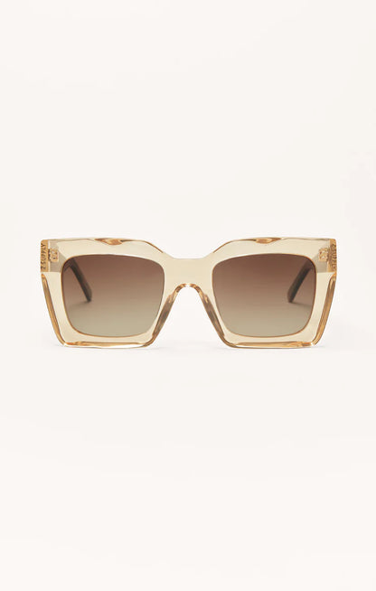 Z Supply Early Riser Sunglasses - Champagne/Gradient sunglasses Z-Supply   
