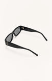 Z Supply Outsider Sunglasses - Polished Black/Grey