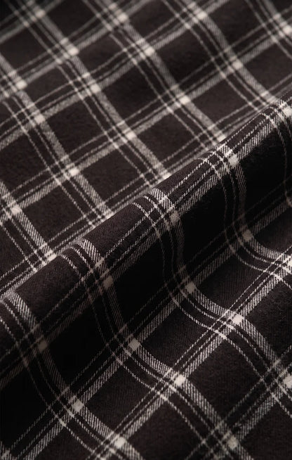 Europa Plaid Skirt - Ash Black