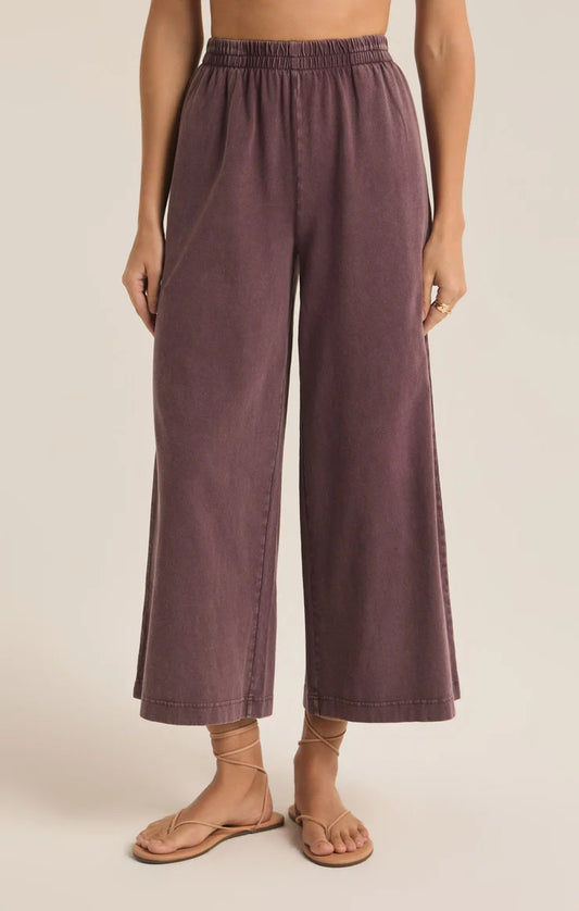 Scout Jersey Flare Pocket Pant - Cocoa Berry PANTS Z Supply   