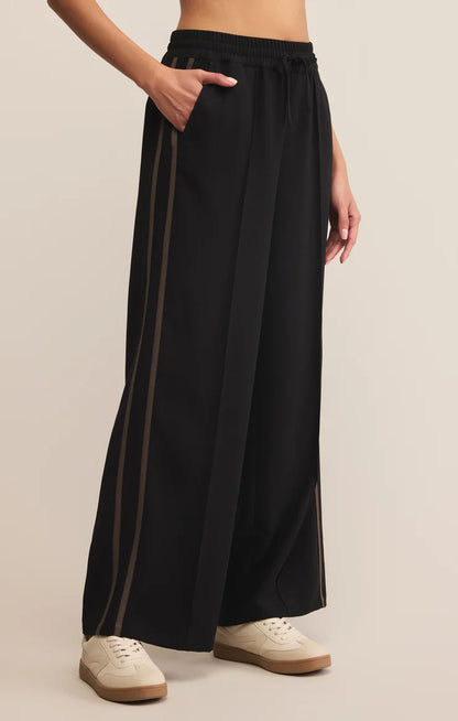 Saunder Track Pant - Black Casual Pants Z Supply