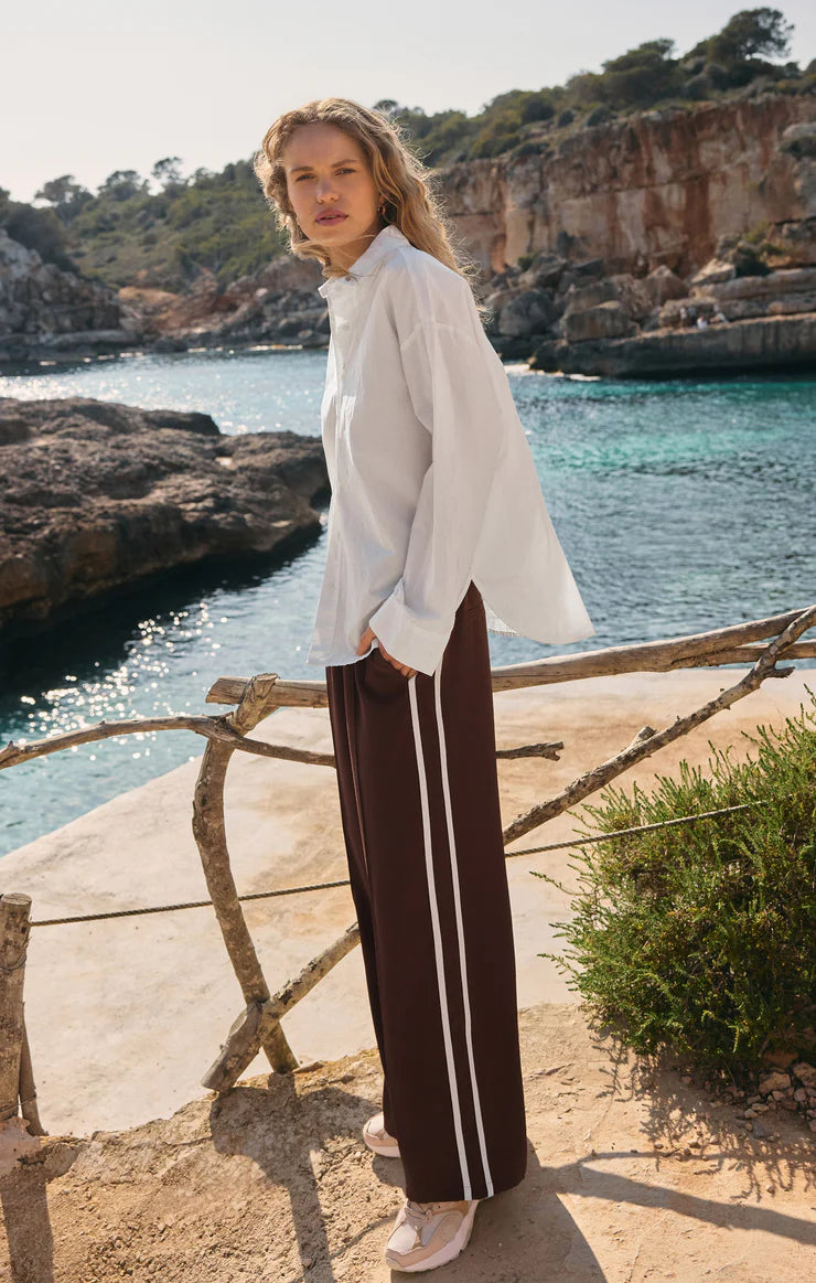 Saunder Track Pant - Sandalwood Brown Casual Pants Z Supply