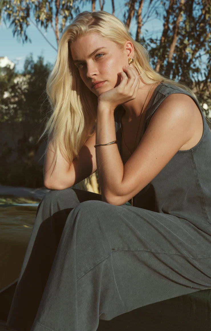 Scout Jersey Crop Flare Pant - Emerald Cove