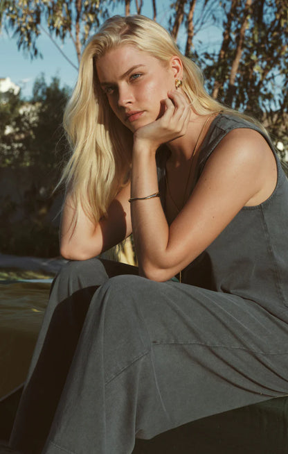 Scout Jersey Crop Flare Pant - Emerald Cove