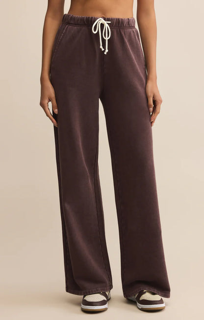 Hunter Knit Drawstring Pant - Chocolate Cherry PANTS Z Supply