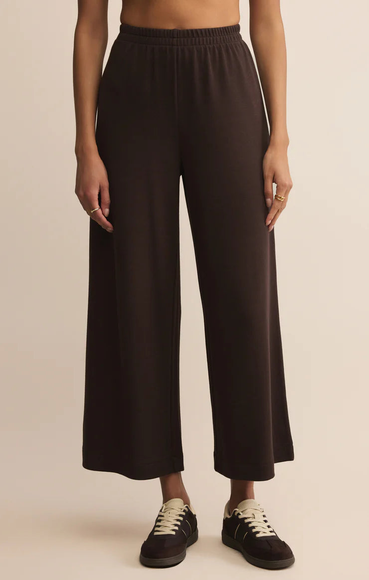 Scout Luxe Rib Pant - Chocolate Cherry PANTS Z Supply
