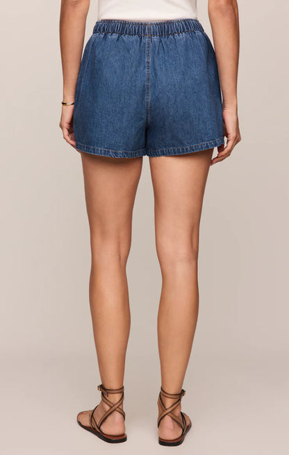 Daycation Denim Utility Shorts
