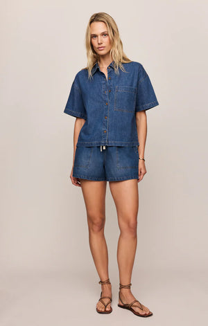 Daycation Denim Utility Shorts bottoms Z Supply