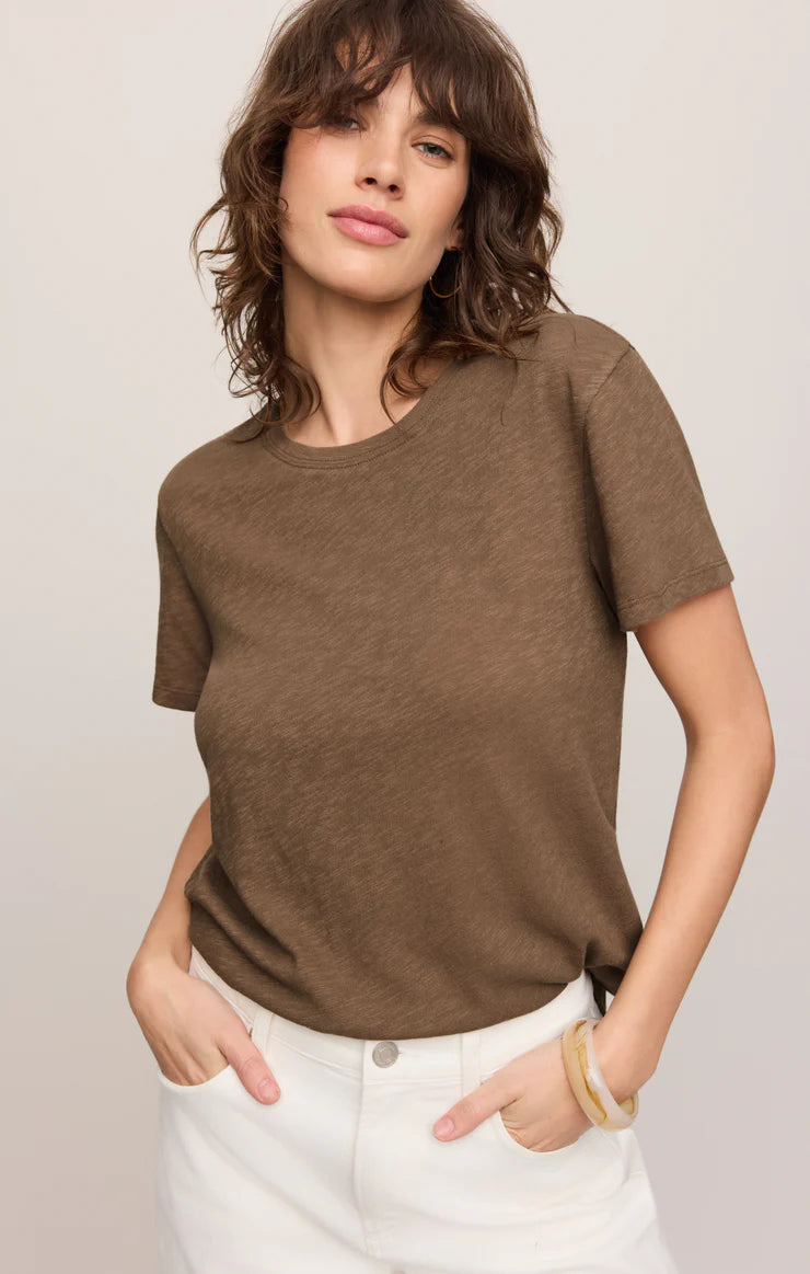 Foundation Slub Tee - Palo Santo