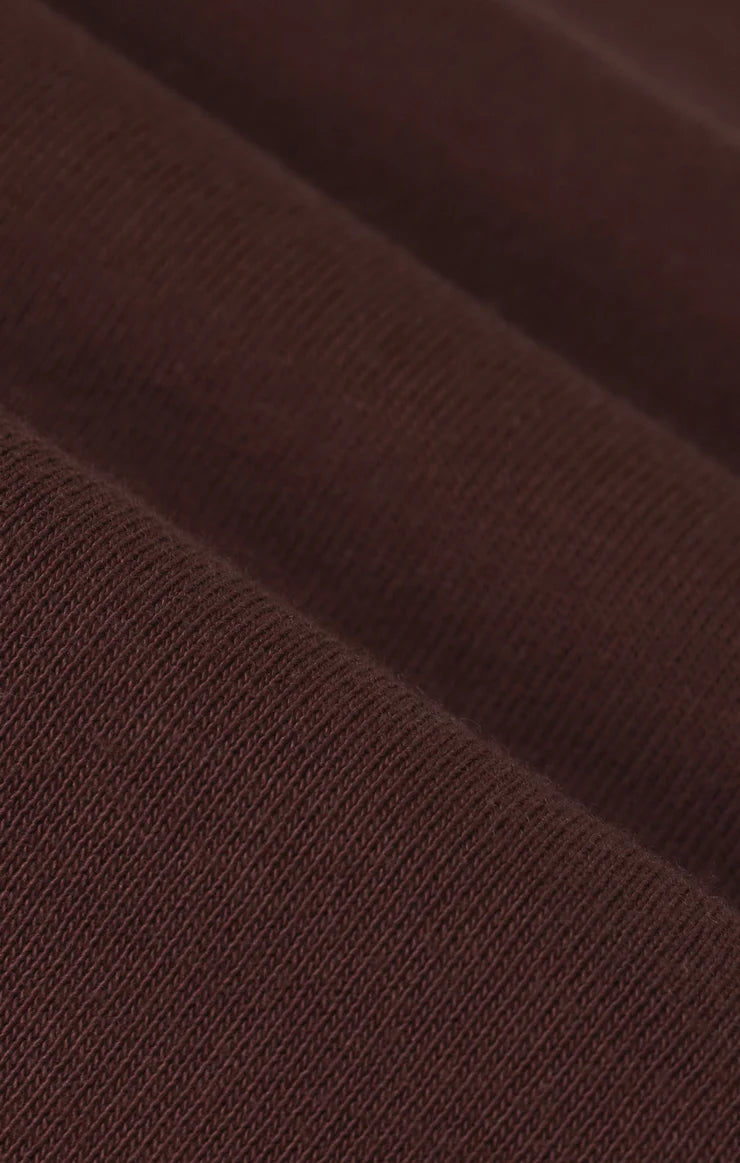 Tourist Knit Jersey Tee Chocolate Cherry