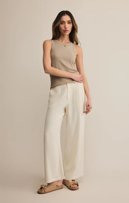 Select Airy Tank - Retreat Tan Tops Z Supply