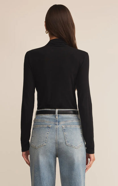 Lira Second Skin Top - Black TOP Z Supply