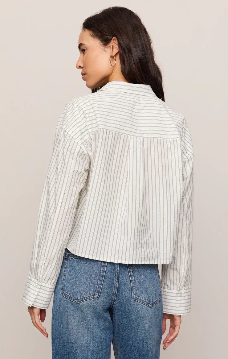 Favorite Striped Button Up Top - Dreamstate