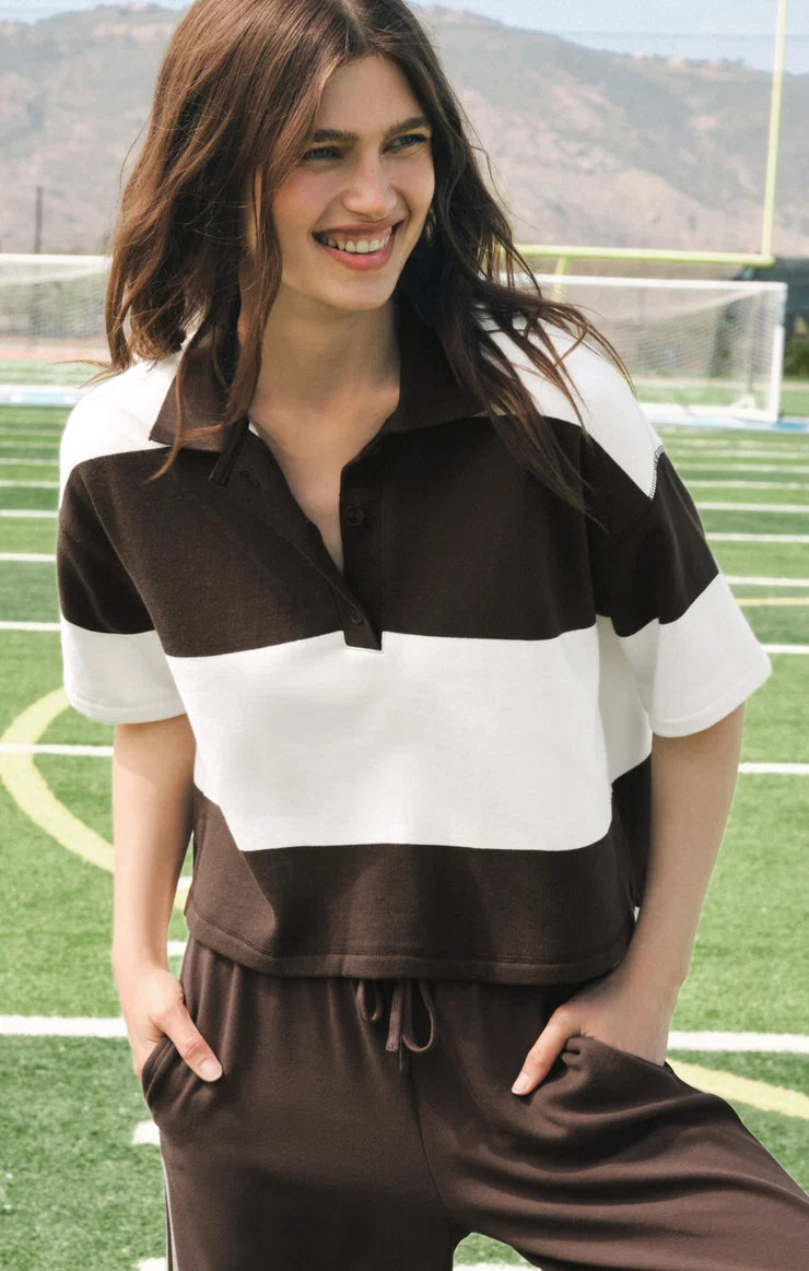 Mariner Polo Top TOP Z Supply