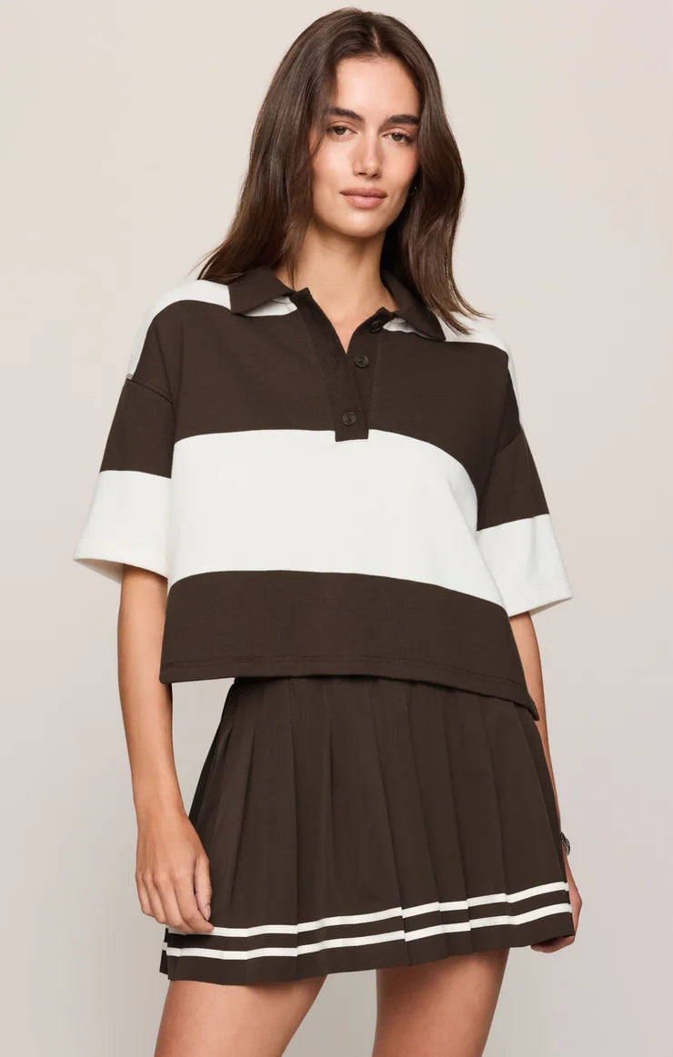 Mariner Polo Top TOP Z Supply