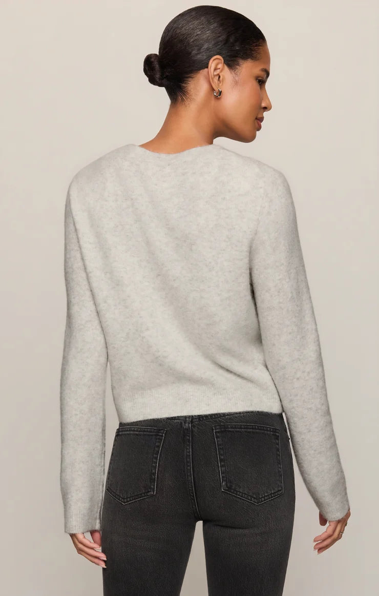 Medina Cardigan - Feather Grey