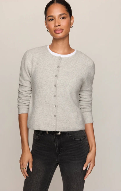 Medina Cardigan - Feather Grey
